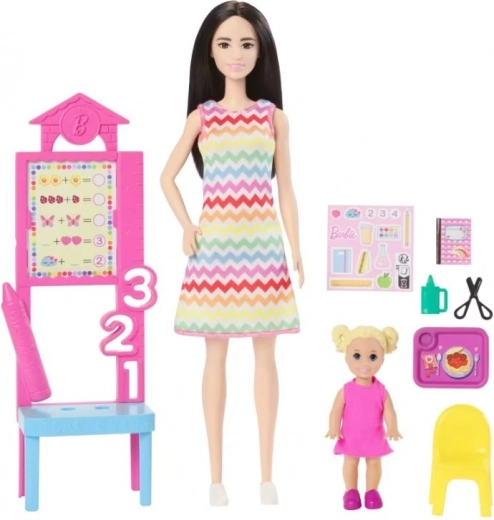 Barbie Profesora con alumno