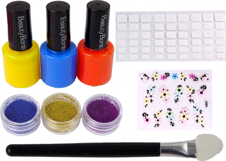 Esmaltes de uñas coloridos