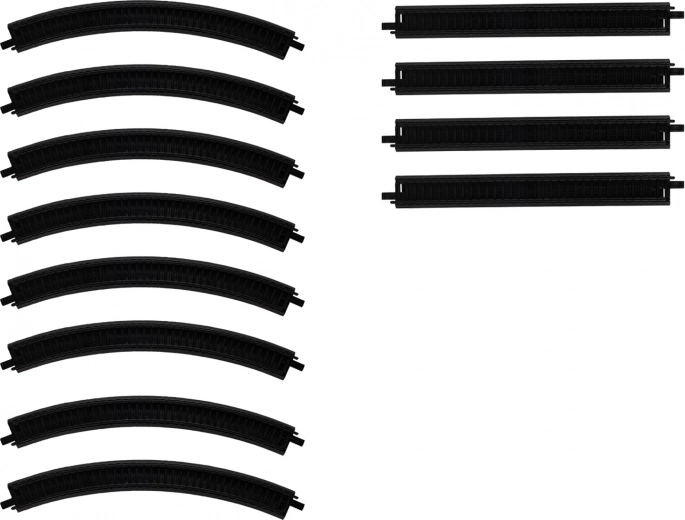 Vía variable de hasta 96 × 58 cm