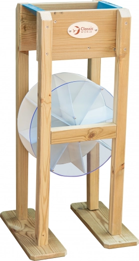 Madera natural con impregnación no tóxica