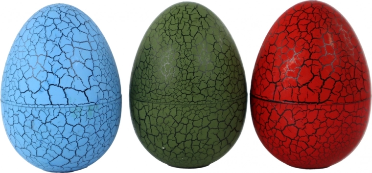 Tres colores con efecto de cáscara agrietada