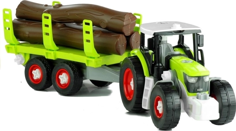 Tractor con diseño realista
