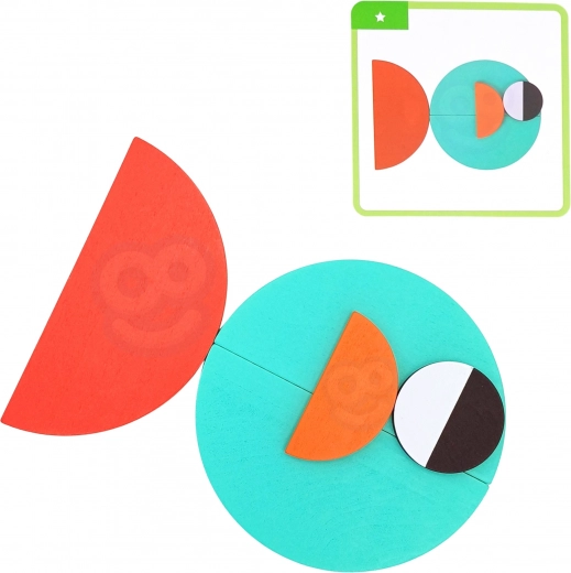 Piezas de madera de calidad con bordes seguros