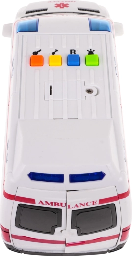 Luces y sonidos como en una ambulancia real