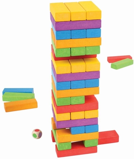 Dado de colores para añadir azar y emoción