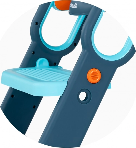 Subida segura gracias al escalón ancho antideslizante