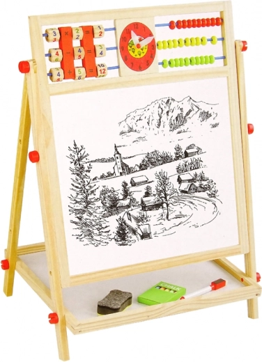 Dos superficies de escritura para el doble de diversión