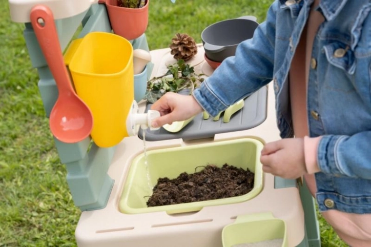 Diversión real con agua y dosificación