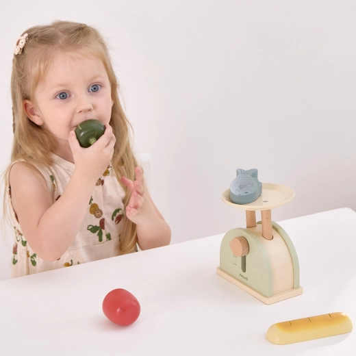 Perfecta para juegos de rol en la cocina y la tienda