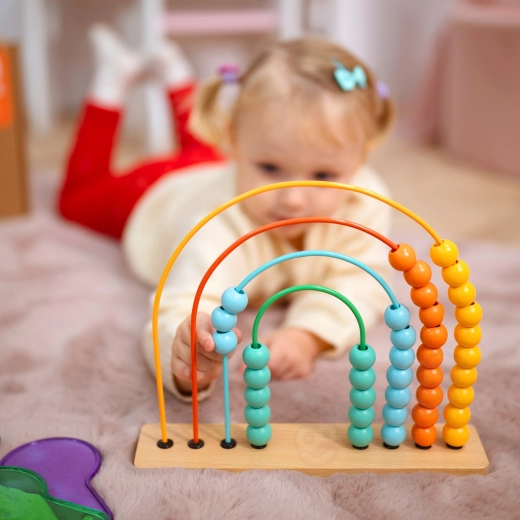 Pista de bolas Montessori