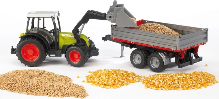 Cargador frontal totalmente funcional