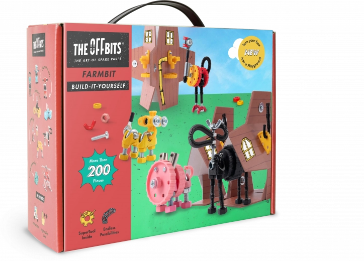 Más de 200 piezas para montar
