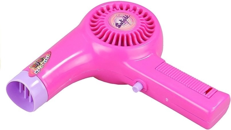 Secador de juguete funcional a pilas