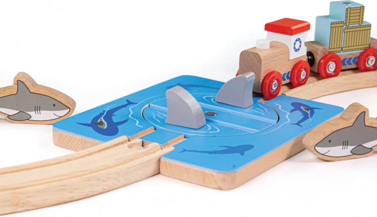 Gran compatibilidad con trenes de madera