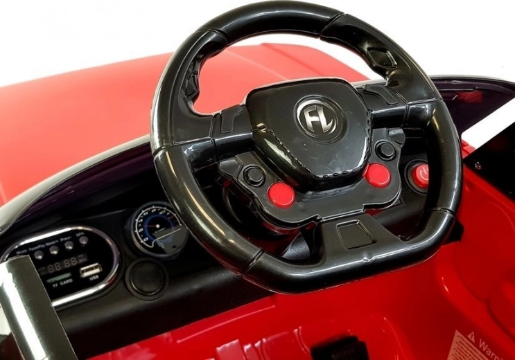 Cabina interactiva con volante