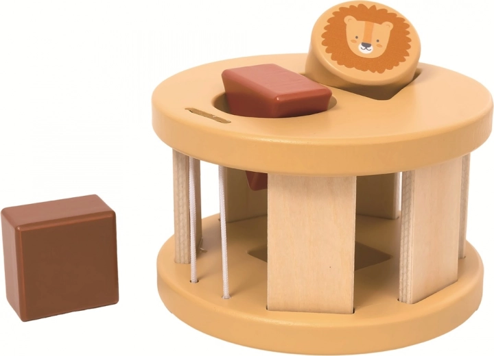 Cilindro de encaje para aprender formas