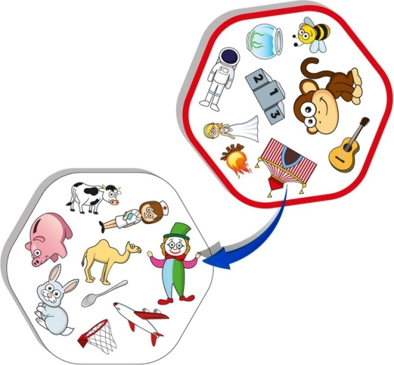 Gráficos alegres y coloridos