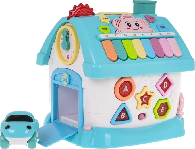 Abecedario y formas con luz