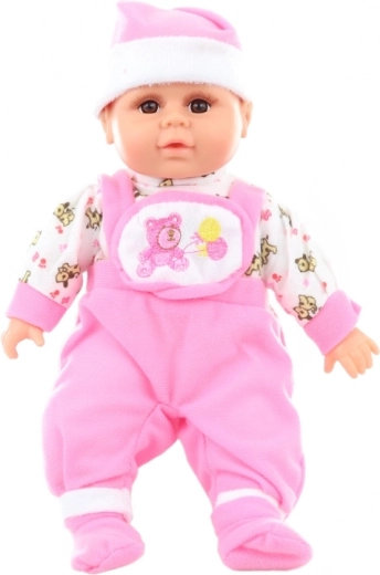 Pijama rosa fácil de quitar