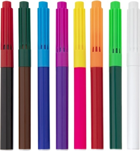 Colores vivos y punta fina