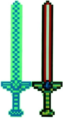 Diseño retro de píxeles