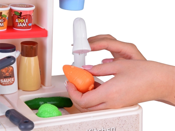 Grifo funcional con circulación de agua