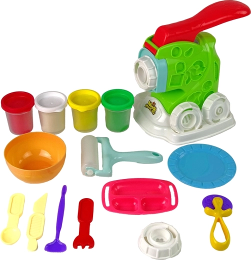 Prensa para pasta con 4 boquillas