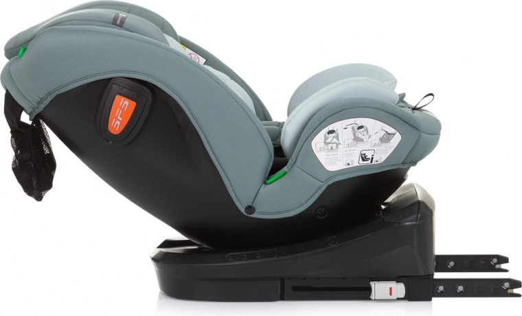 ISOFIX + Top Tether para máxima estabilidad