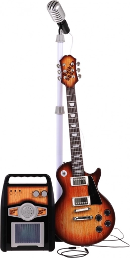 Amplificador con luces de efecto y entradas