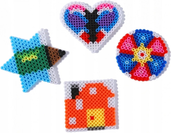 Amplia paleta de colores y formas