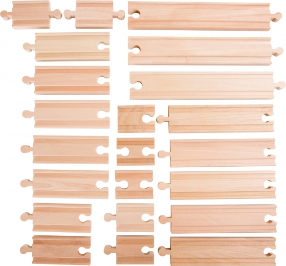 Resistentes vías de madera