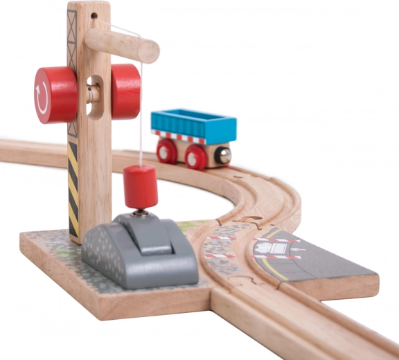 Grúa interactiva con imán