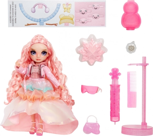 Estilo invernal y muchos accesorios