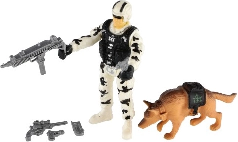 Figura de acción realista de soldado