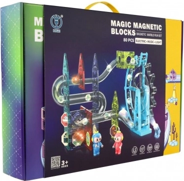 Estructura magnética para una construcción fácil y estable