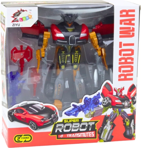 De coche deportivo a robot de combate