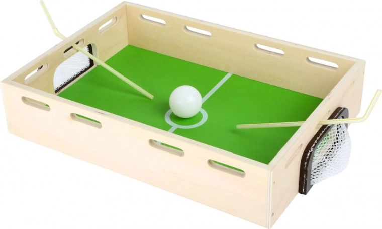 Futbolín de mesa compacto