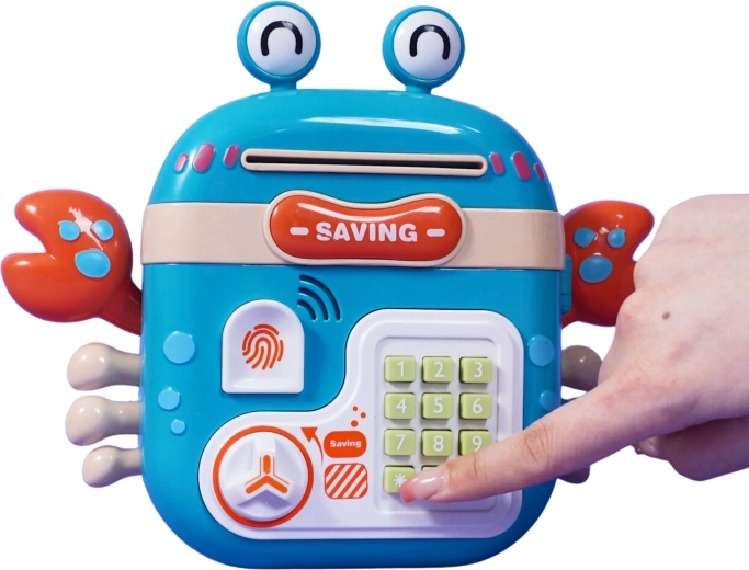 Teclado interactivo que enseña los números