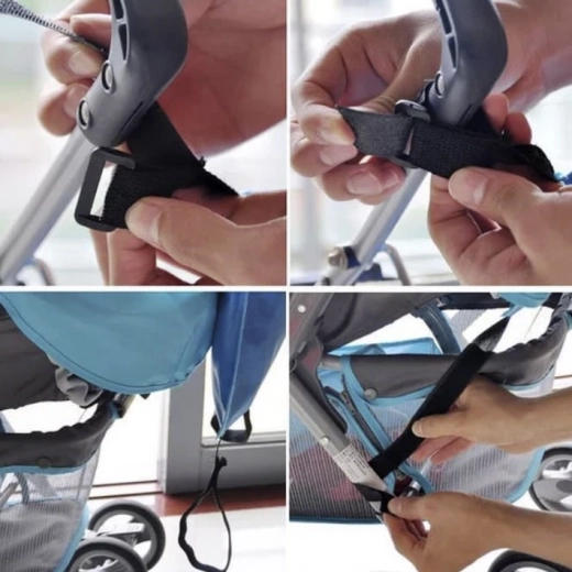 Sujeción rápida y firme con velcro