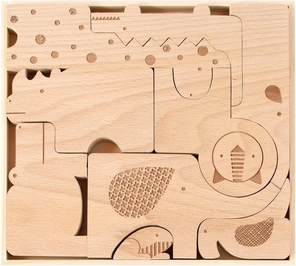 Madera de haya natural con certificación FSC