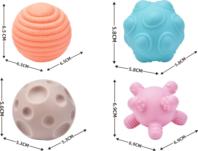 Formas blandas y texturizadas