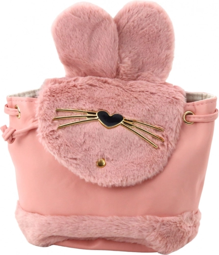 Adorable diseño de conejito con orejitas de peluche