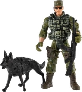 Incluye figura de perro guardián