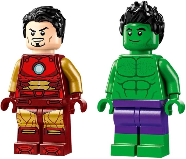 Dúo de acción IRON MAN y HULK