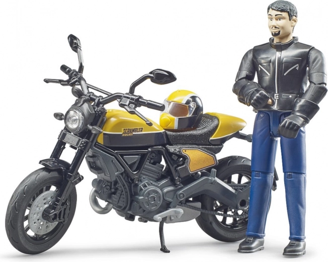 Figura del piloto con articulaciones móviles