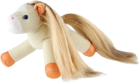 Caballito extraíble con melena larga