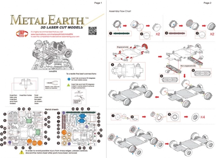 Instrucciones ilustradas claras