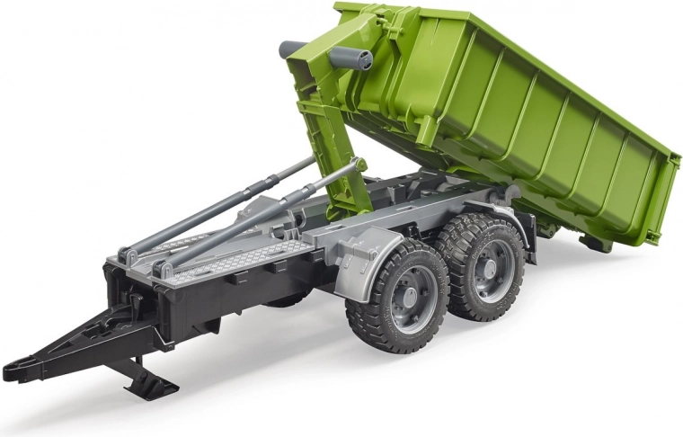 Basculación y pared trasera abatible