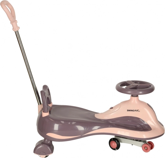 Estructura estable y ruedas LED