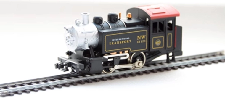 Locomotora de vapor realista H0